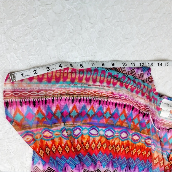 Profile by Gottex Santa Fe Mesh Swim Cover Up Caftan Size S/Petite - Picture 13 of 14